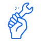 tool on hand Icon